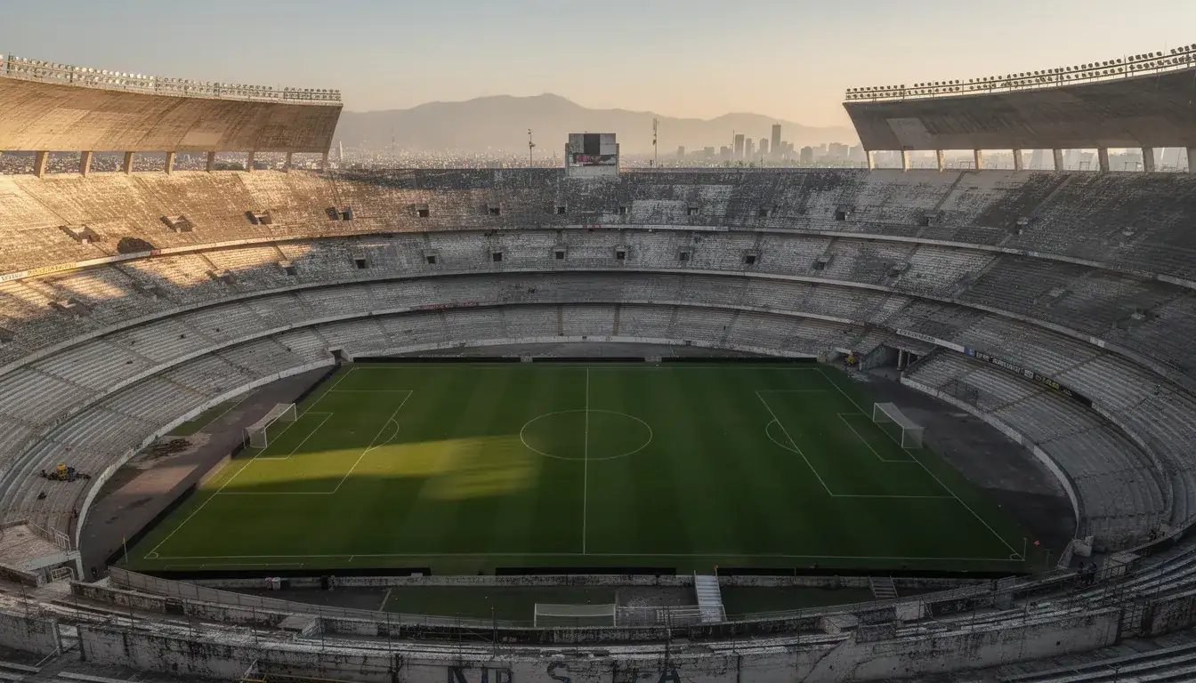 Estadio Azteca i Mexiko City, invigningsarena för VM 2026