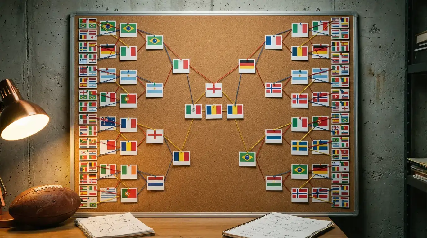 Prognos för VM 2026 grupperna A till F med förväntade tabellplaceringar